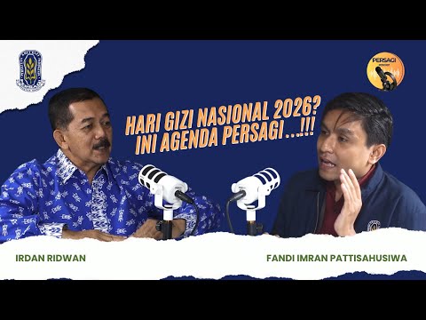 Hari Gizi Nasional 2026?? Ini Agenda PERSAGI Kabupaten Tulungagung!!! | PERSAGI Kabupaten Tulungagung PODCAST Eps. 16